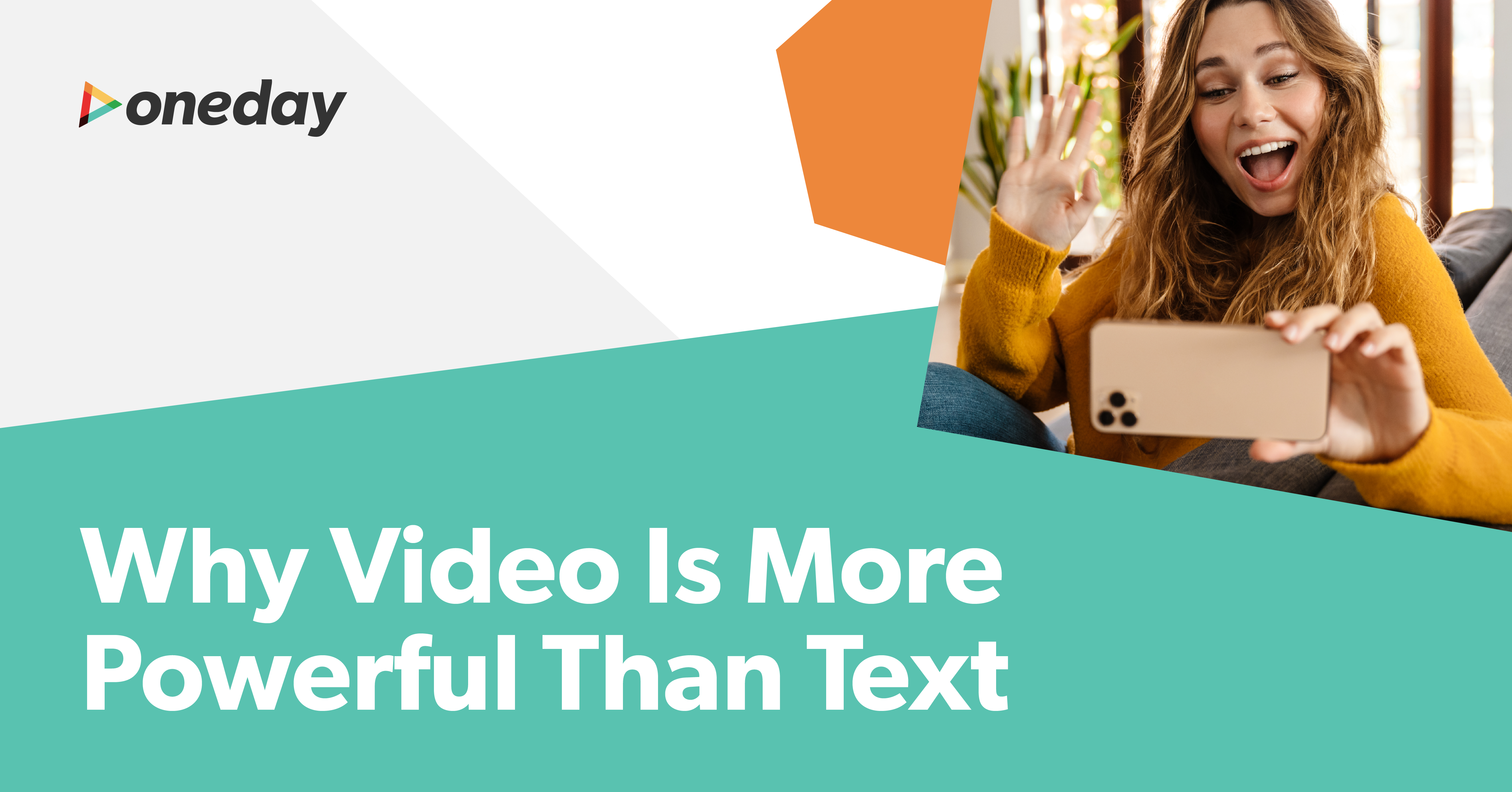 A discussion on the many reasons why video content is so much more powerful than text for driving engagement.