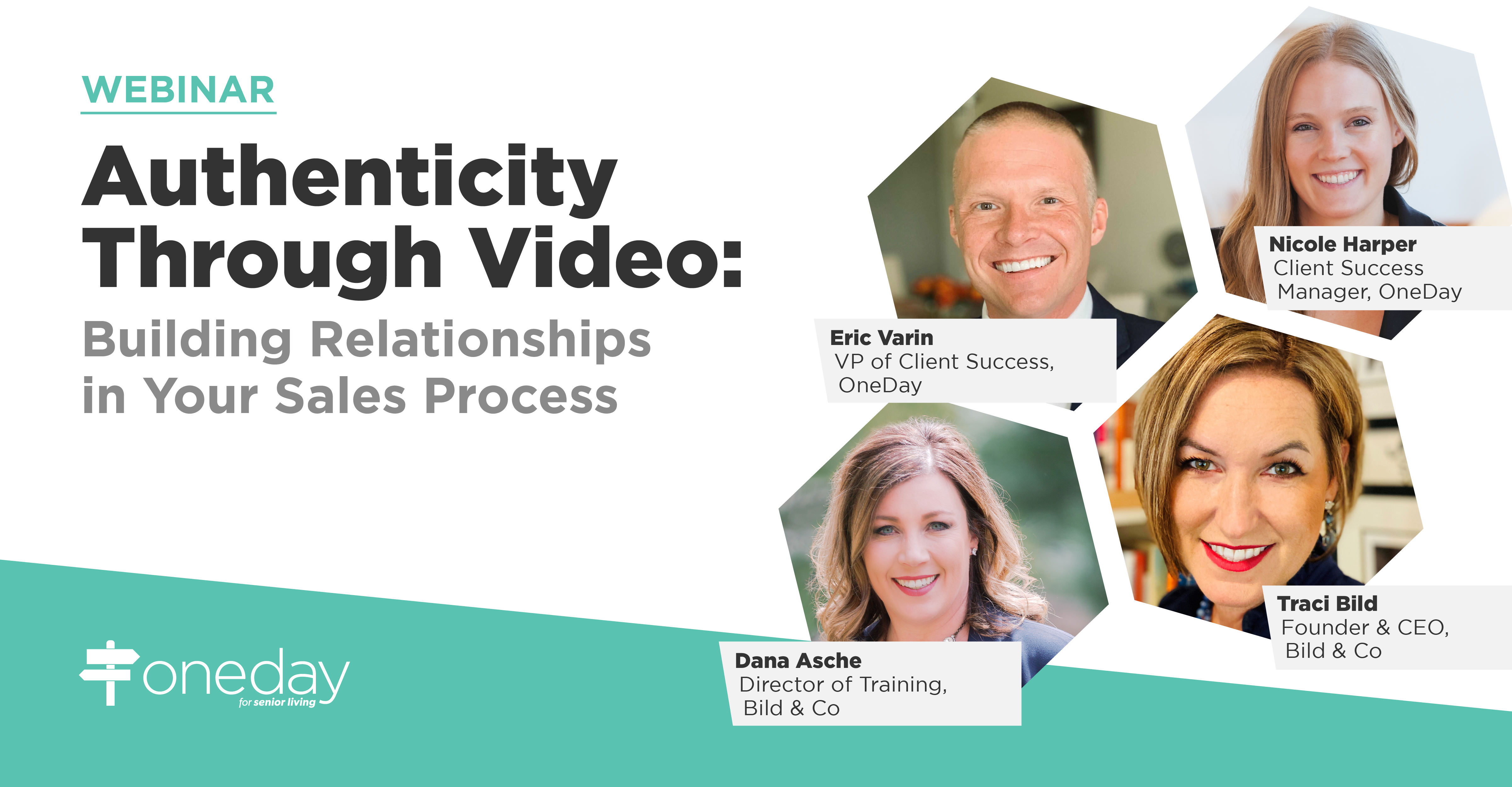 OneDay’s latest webinar is a roundtable discussion on simple ways your senior living sales and marketing team can use video to build prospect relationships.